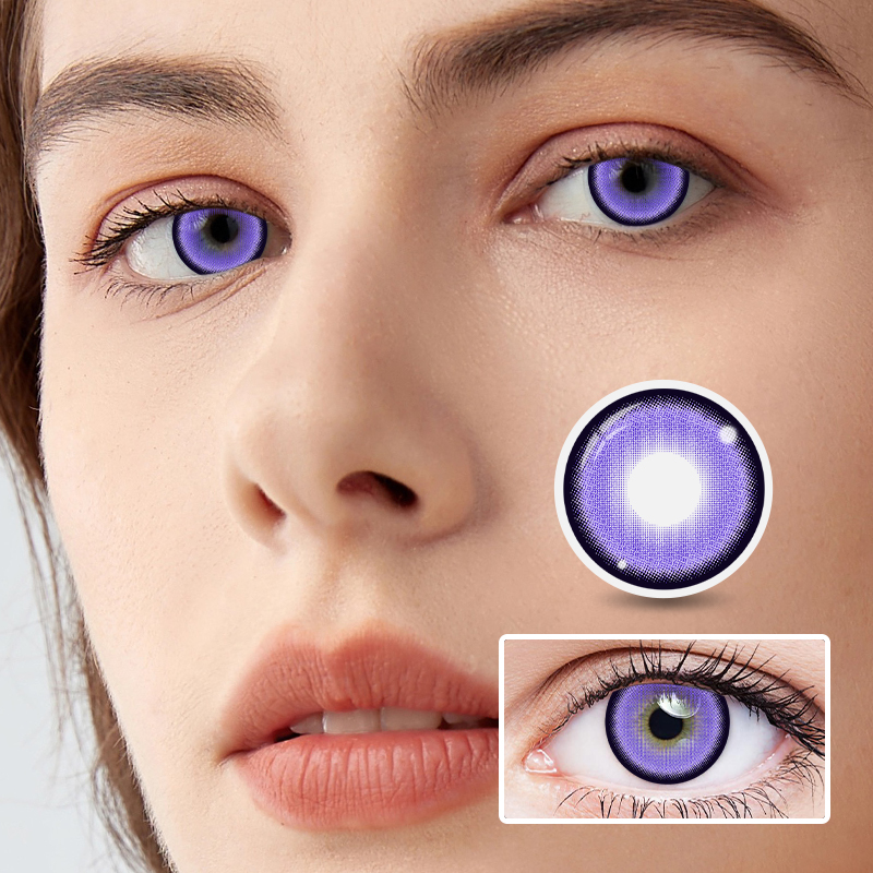 NEBULALENS Strawberry Beads Colored Contact Lenses - NEBULALENS
