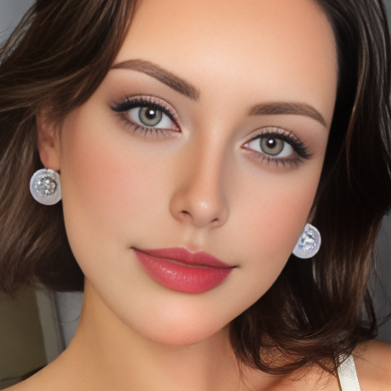 NEBULALENS Milk-Black Yearly Prescription Colored Contact Lenses - NEBULALENS