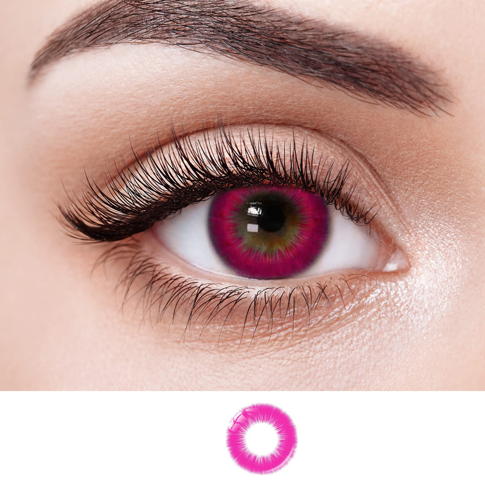 NEBULALENS Boundless Fire Colored Contact Lenses - NEBULALENS
