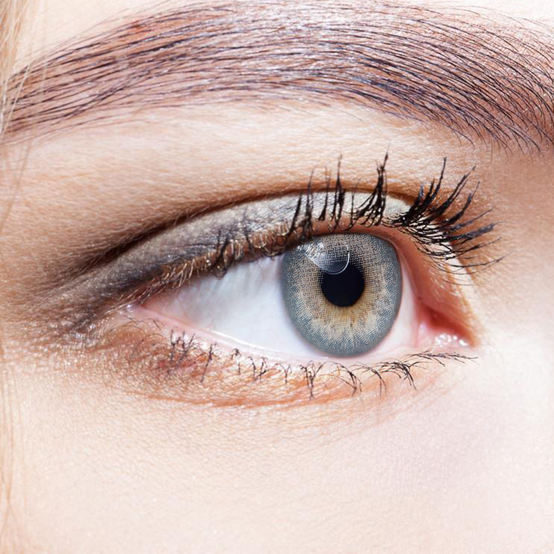 NEBULALENS Ice Mint Yearly Prescription Colored Contact Lenses - NEBULALENS