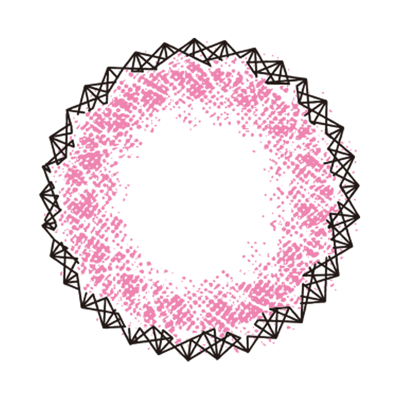 NEBULALENS Muse Pink Yearly Prescription Colored Contact Lenses - NEBULALENS