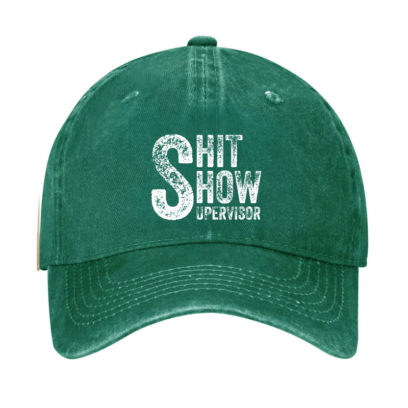 Shit Show Supervisor Funny Hat