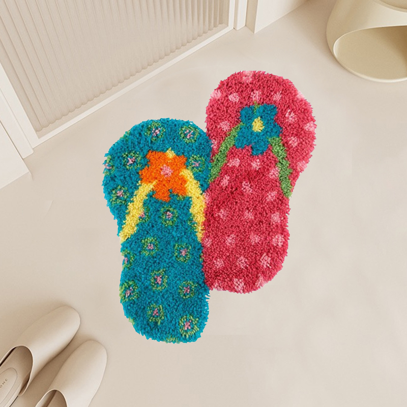 Shoes Rug Latch Hook Kits for Beginner