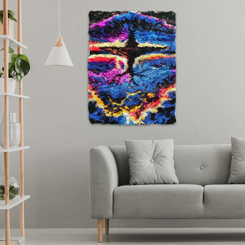 [Large Size] Four Seasons Tree - Latch Hook Rug Kit