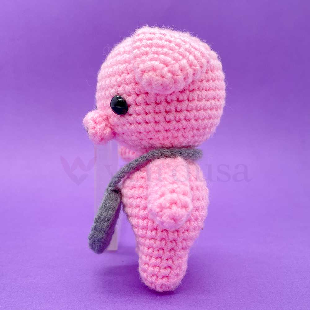 Pink Pig - Crochet Kit