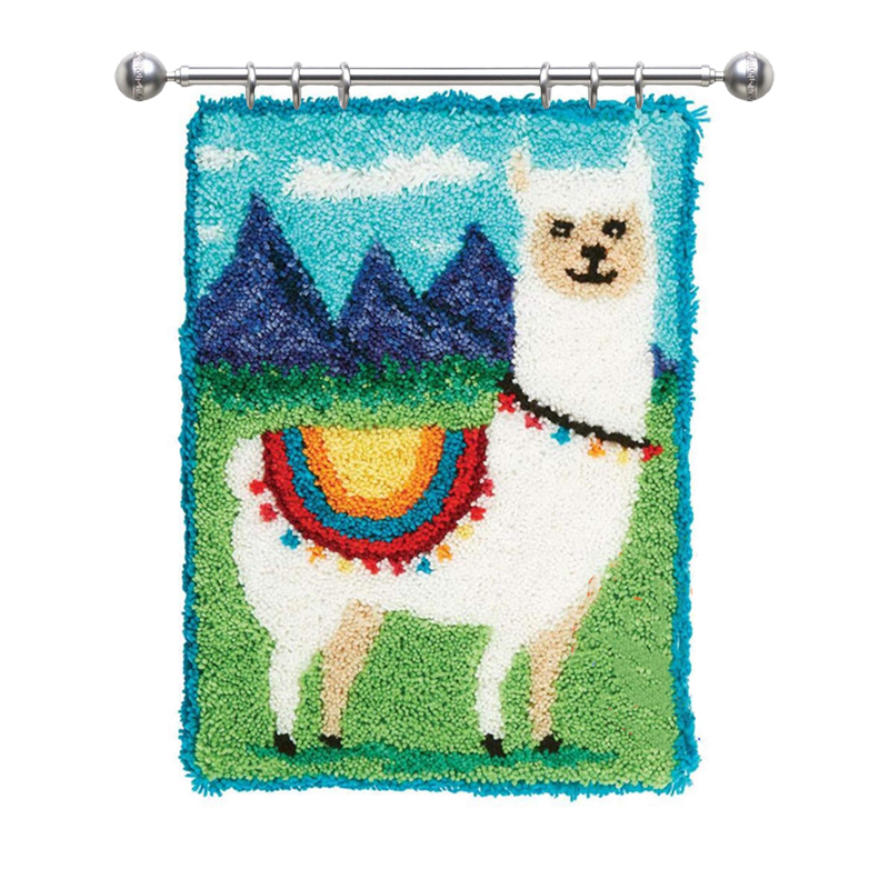 Alpaca Rug Latch Hook Kits for Beginners