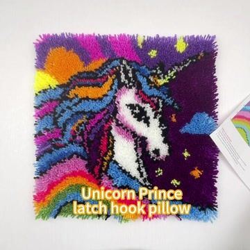 Unicorn Prince - Latch Hook Kit