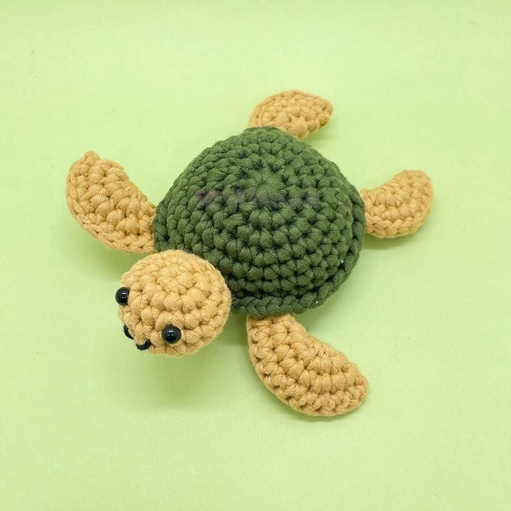 Colorful Sea Turtles - Crochet Kit