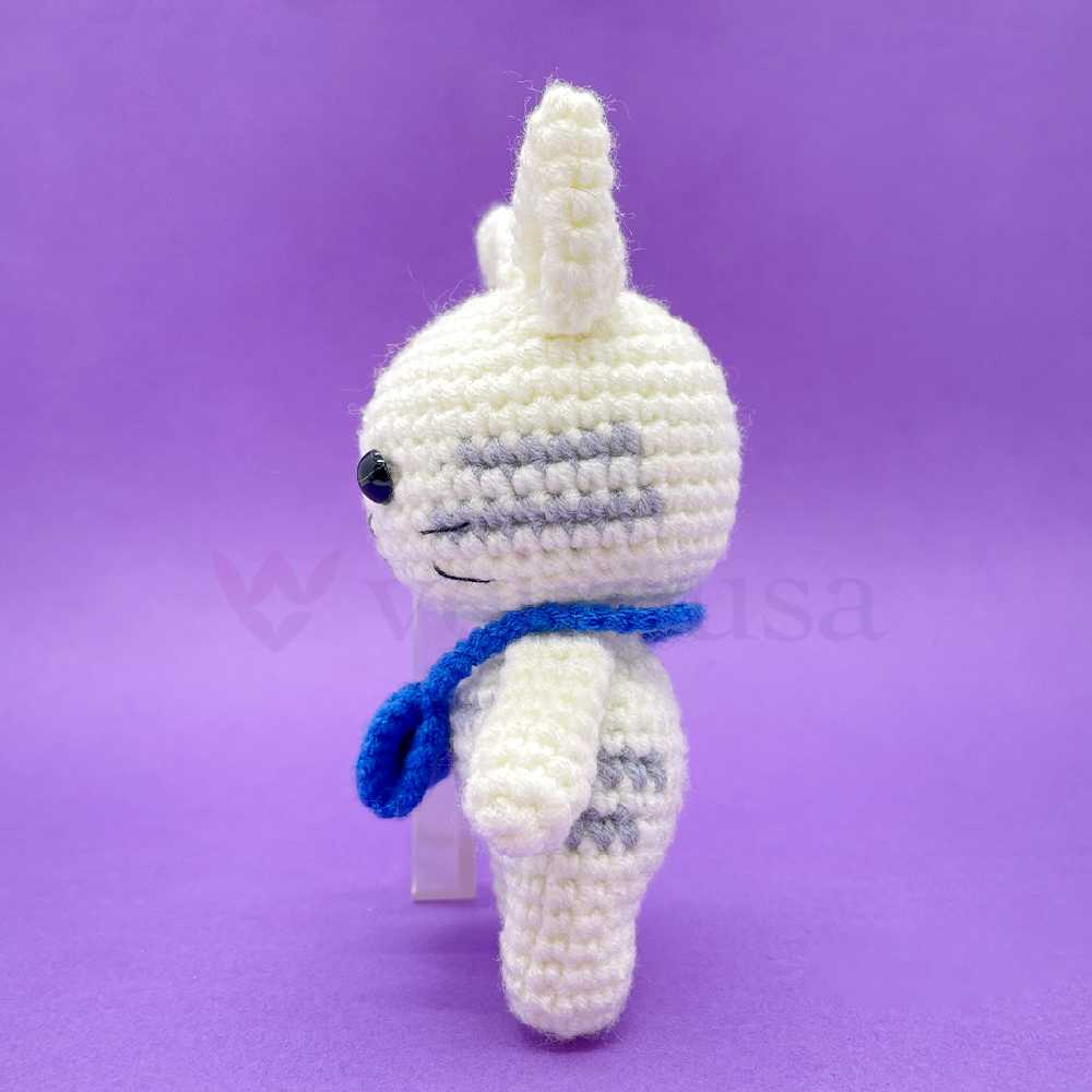 Cat with Fish Bag - Crochet Kit