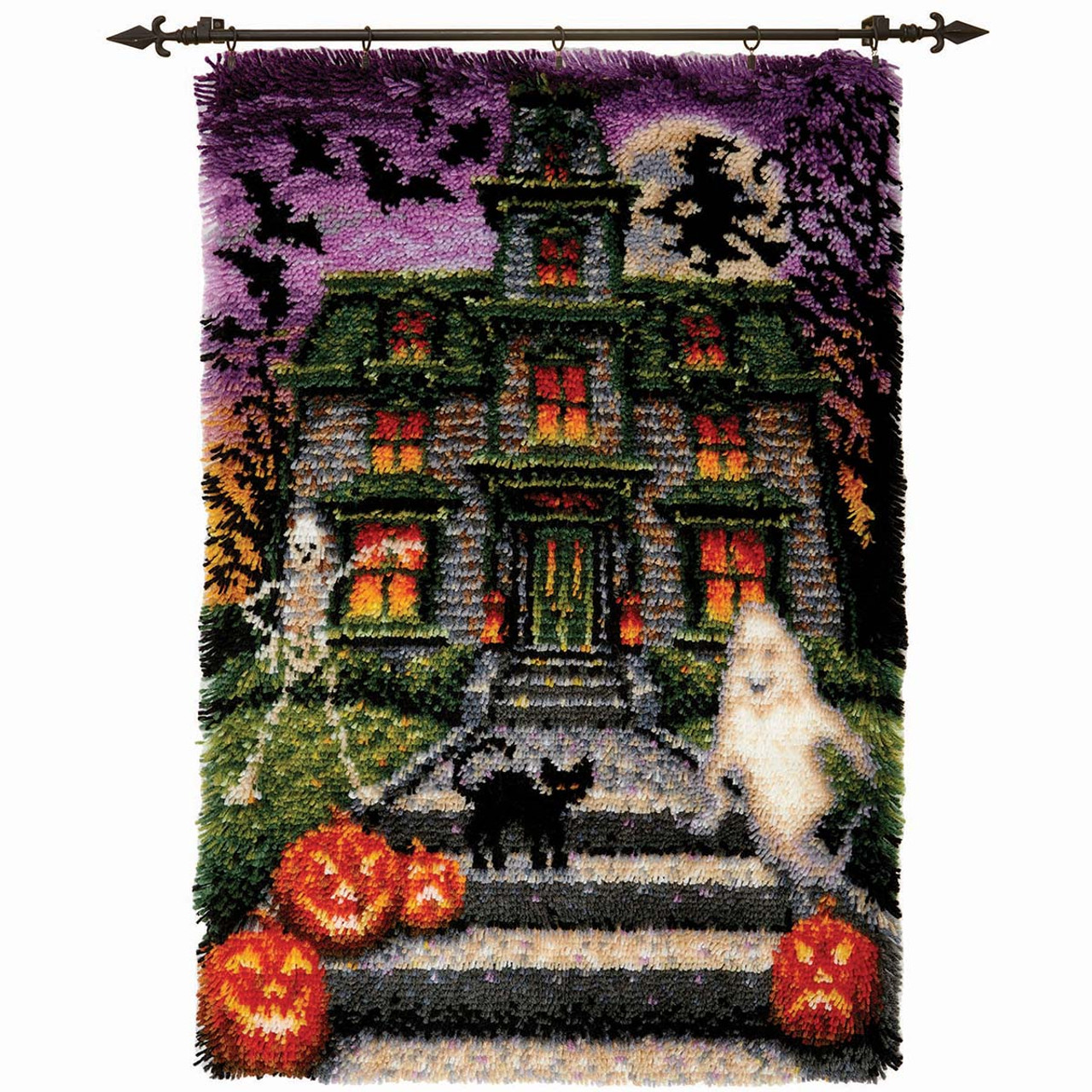 Largesize | Halloween Rug Latch Hook Kit for Beginners