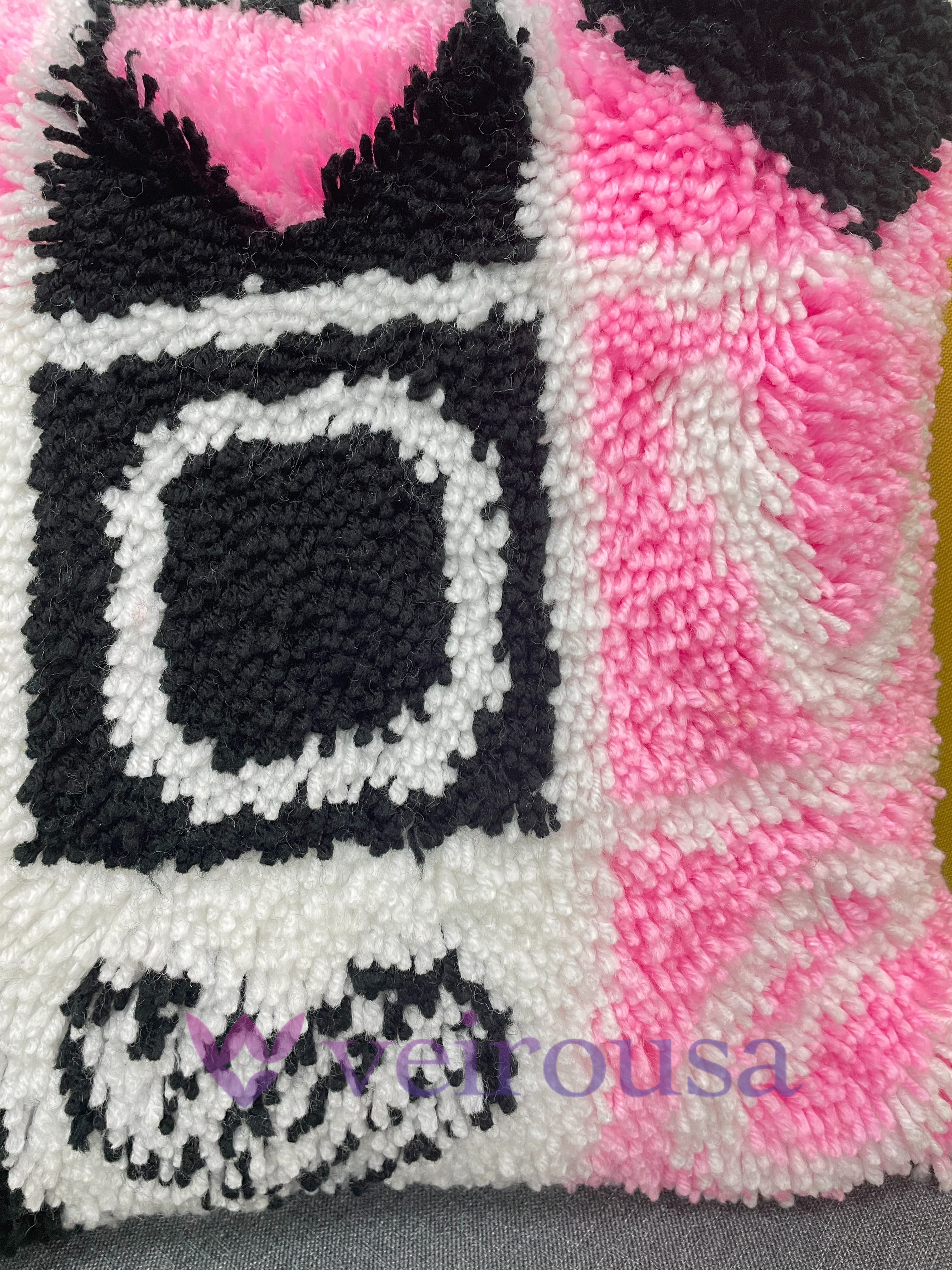 Love Alphabet Latch Hook Pillow Kits for Adult, Adult, Beginner and Kid and Kid