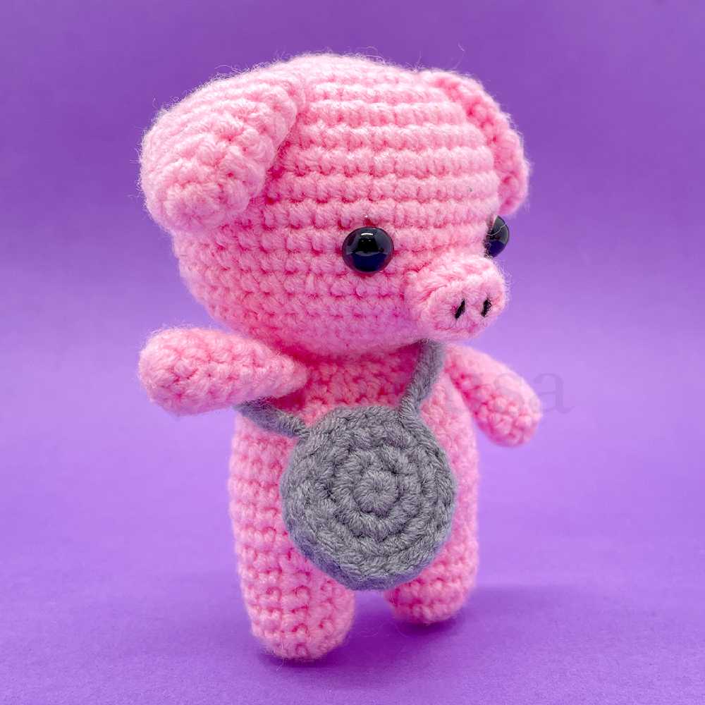 Pink Pig - Crochet Kit