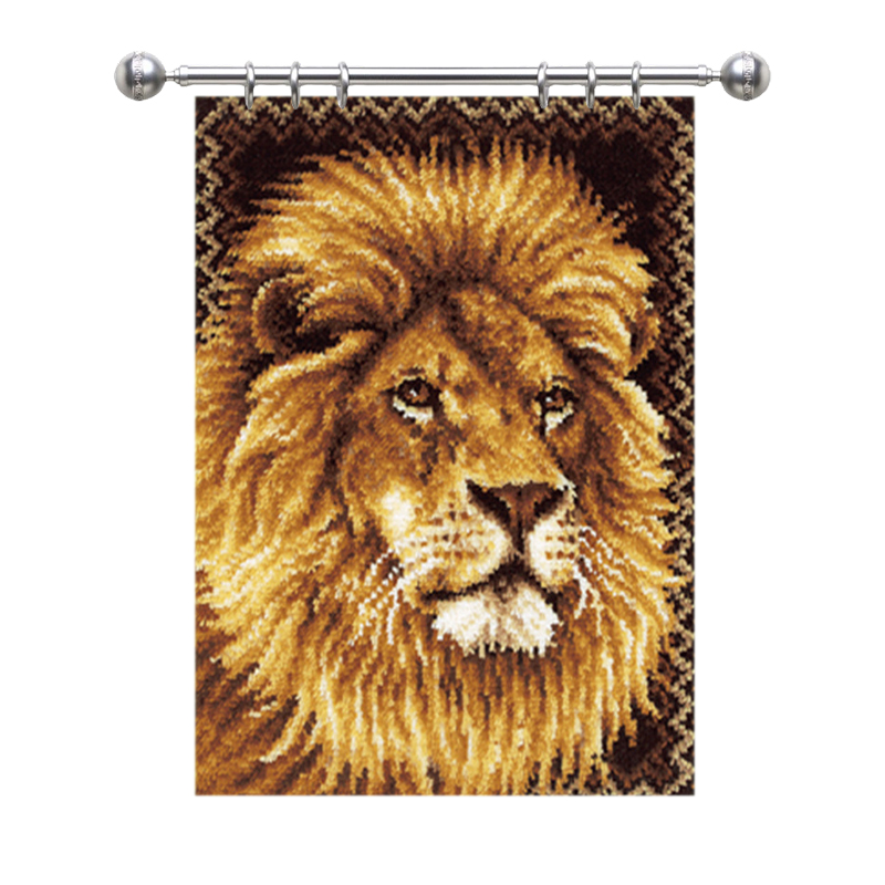 Large Size - The Lion King Rug Latch Hook Kits for Beginners