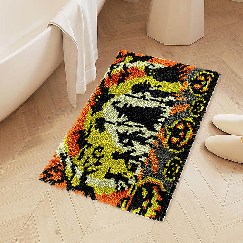 Halloween Trick or Treat - Latch Hook Rug Kits