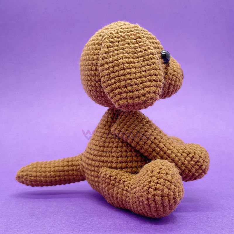 Brown Labrador - Crochet Kit