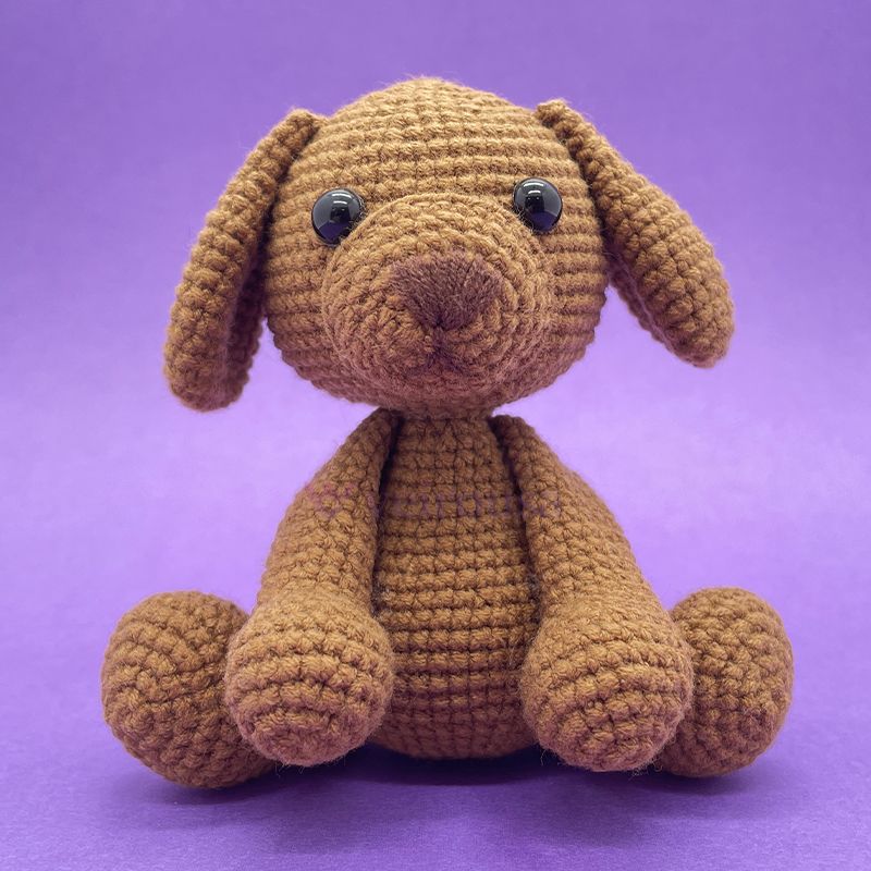 Brown Labrador - Crochet Kit