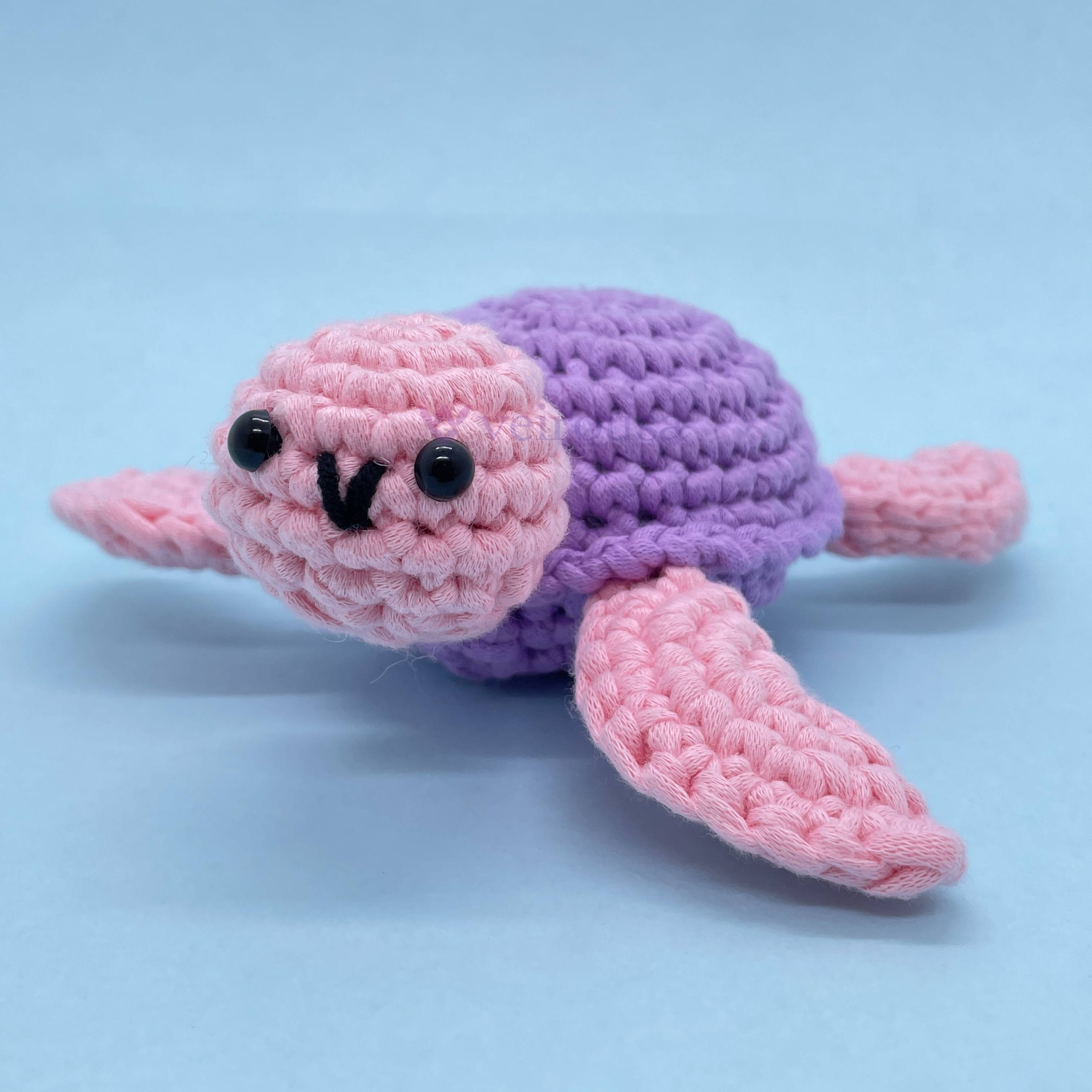 Colorful Sea Turtles - Crochet Kit