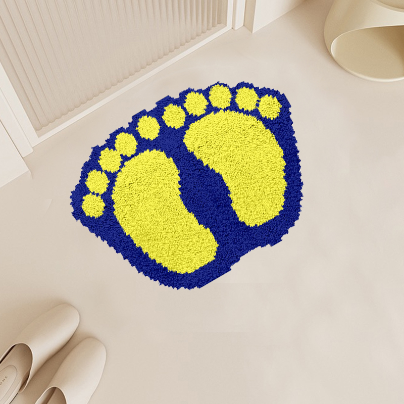 Footprints Rug Latch Hook Kits for Beginner