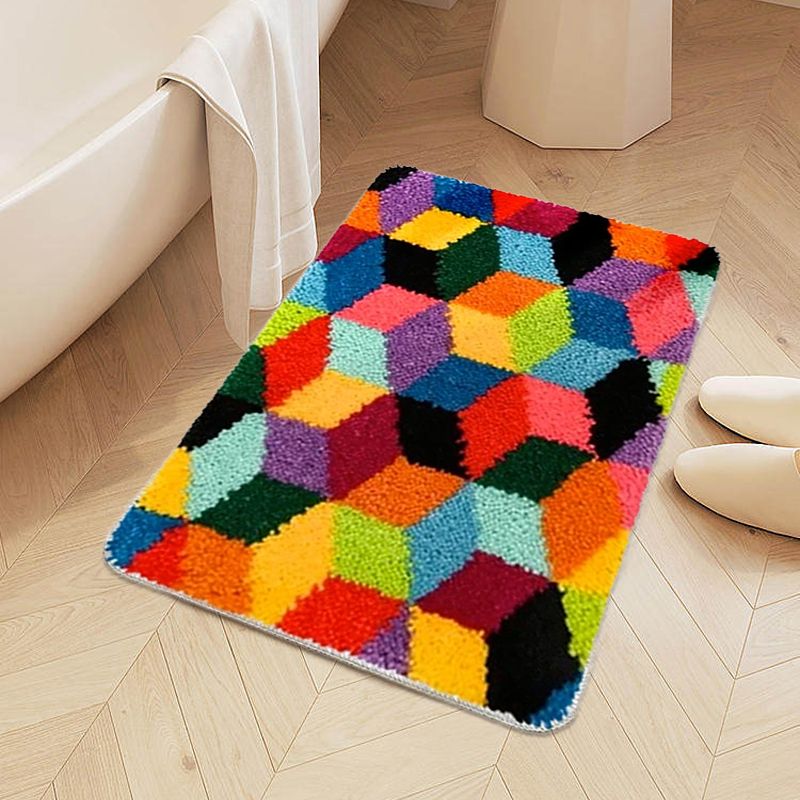 Color Box Rug Latch Hook Kits for Beginners