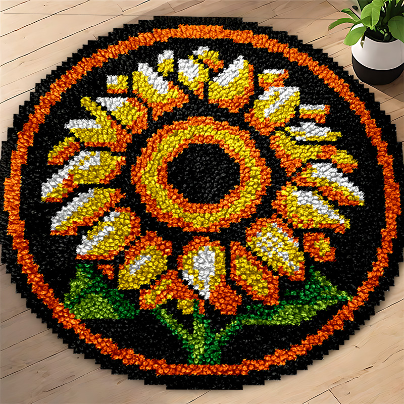 Sunflower - Latch Hook Rug Kit