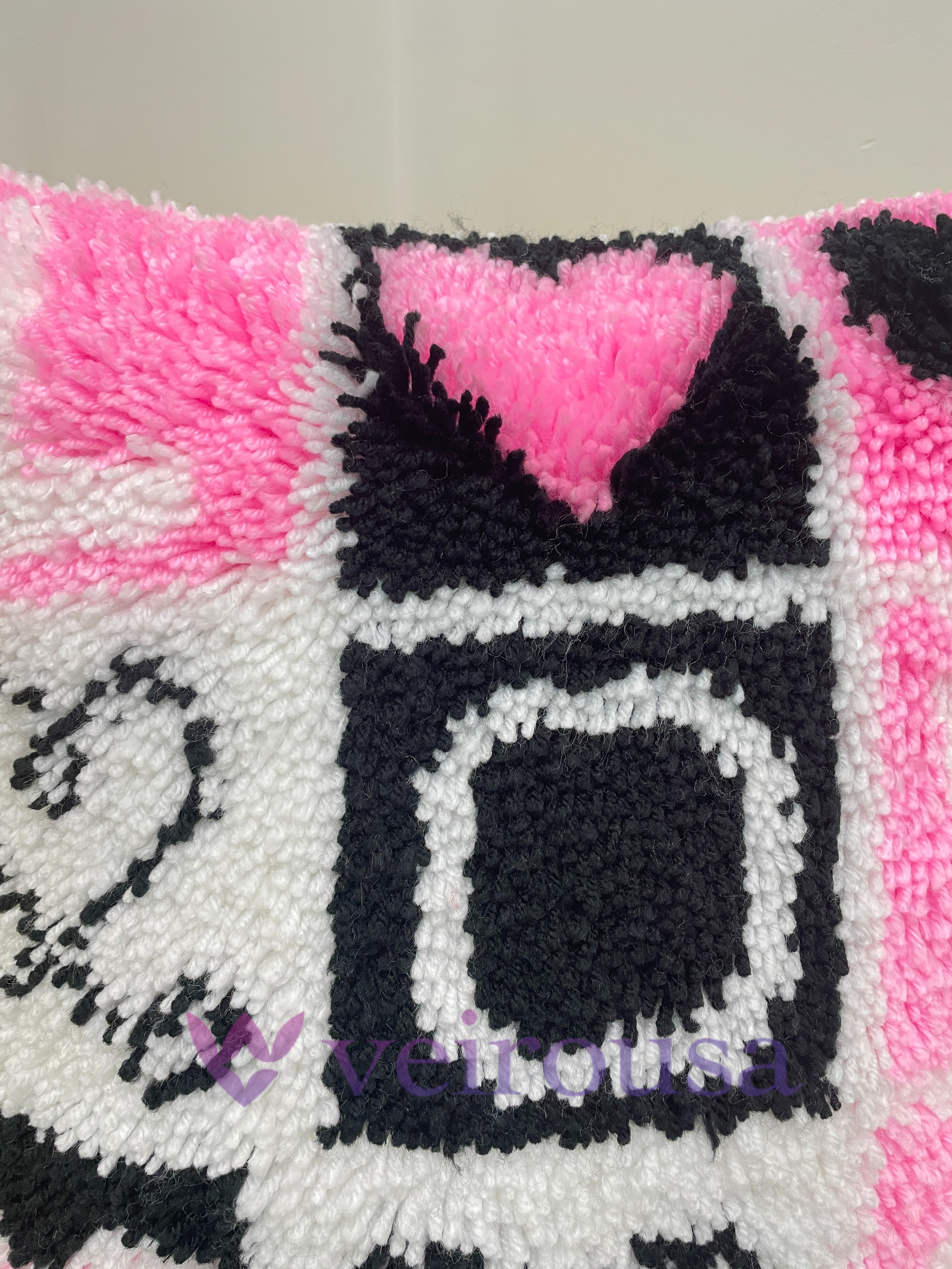 Love Alphabet Latch Hook Pillow Kits for Adult, Adult, Beginner and Kid and Kid