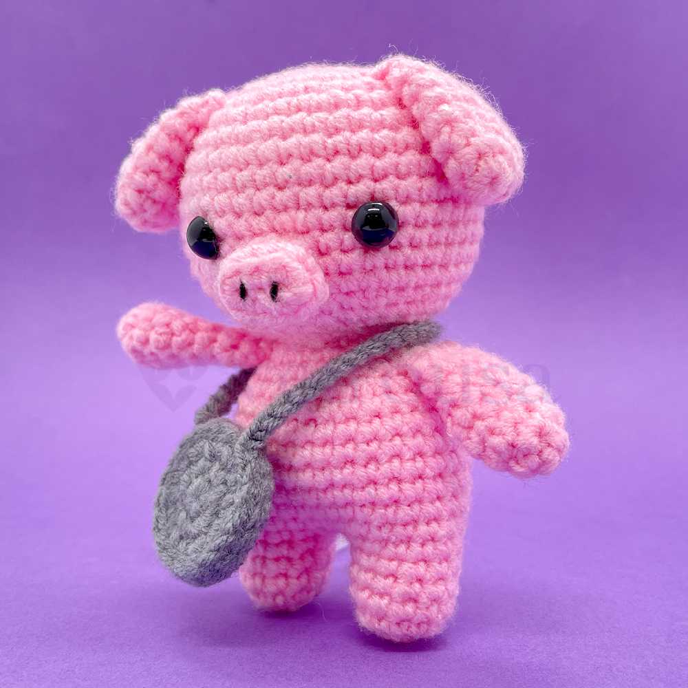 Pink Pig - Crochet Kit