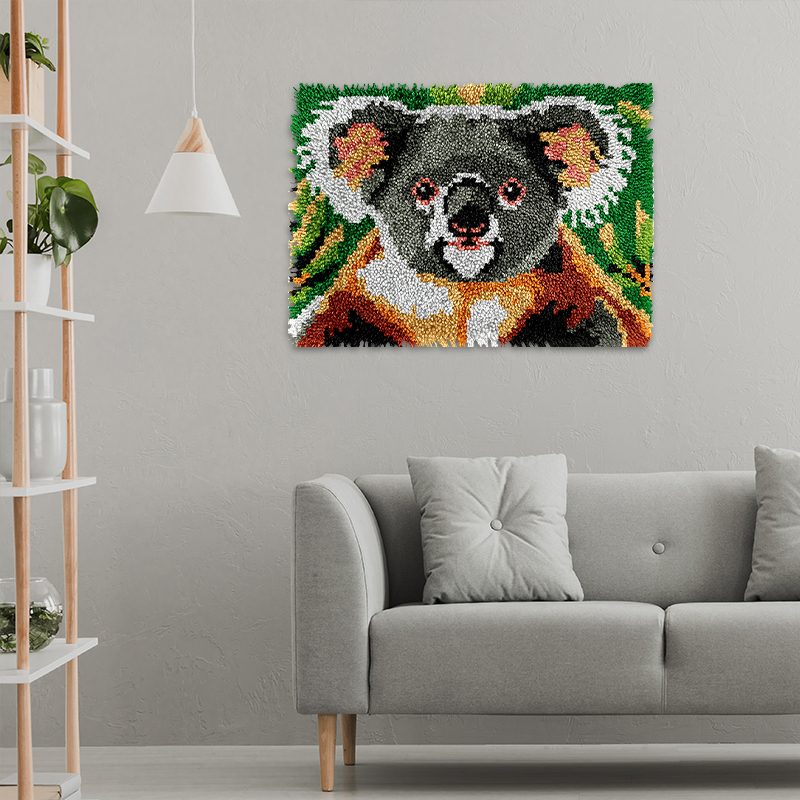 Koala Rug Latch Hook Kits for Beginners
