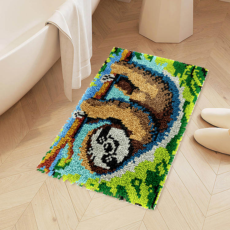 Smart Sloth Rug Latch Hook Kits for Beginners