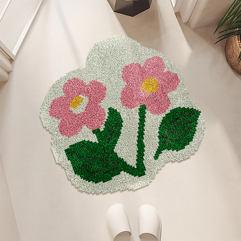 Beautiful Flower - Latch Hook Rug Kit