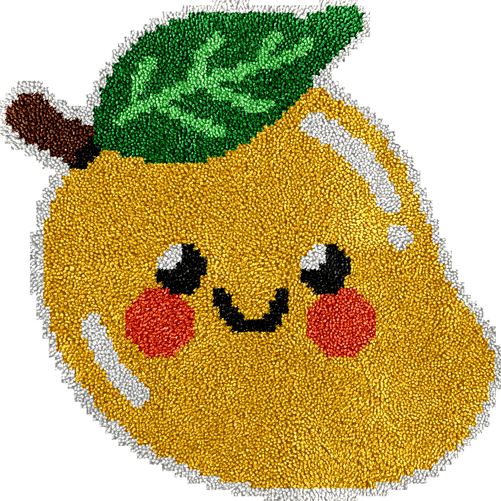Fruits - Latch Hook Rug Kit