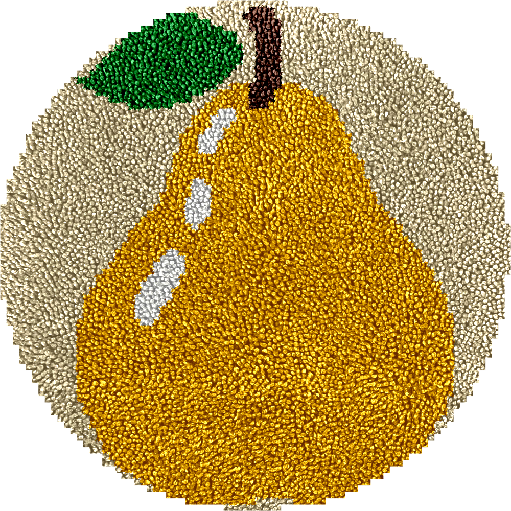 Fruits - Latch Hook Rug Kit