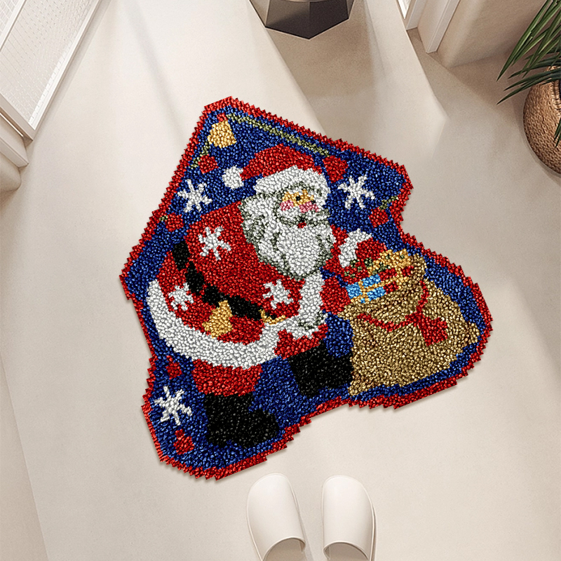Santa Claus - Latch Hook Rug Kit
