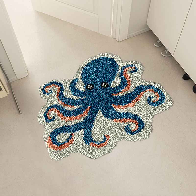 Octopus - Latch Hook Rug Kit