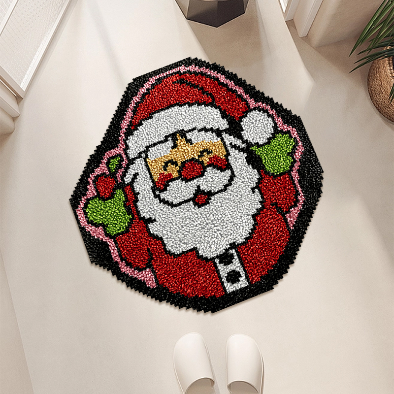 Santa Claus - Latch Hook Rug Kit