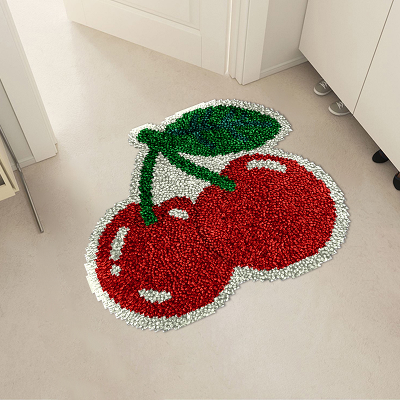 Cherry - Latch Hook Rug Kit