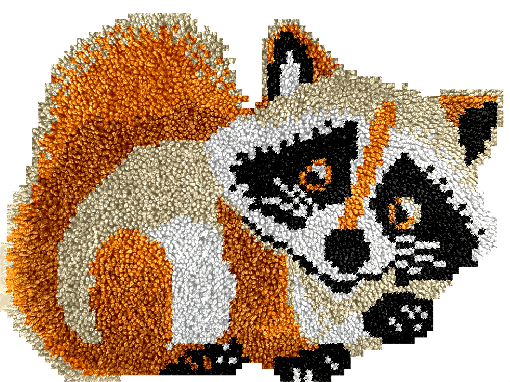 Fox - Rug Latch Hook Kits for Beginners
