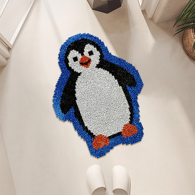 Penguin - Rug Latch Hook Kits for Beginners