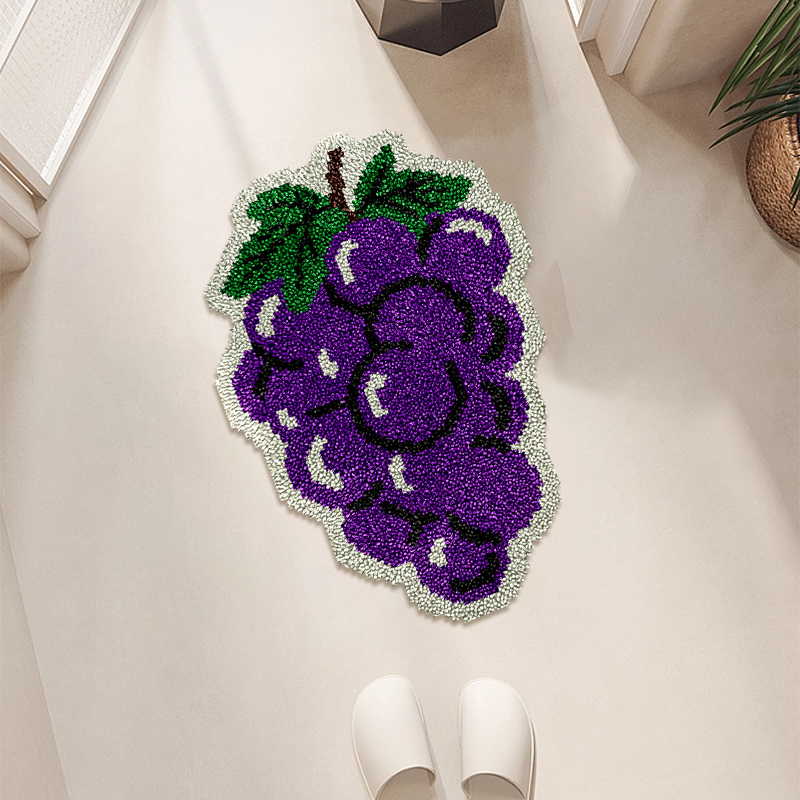 Grapes - Rug Latch Hook Kits for Beginners