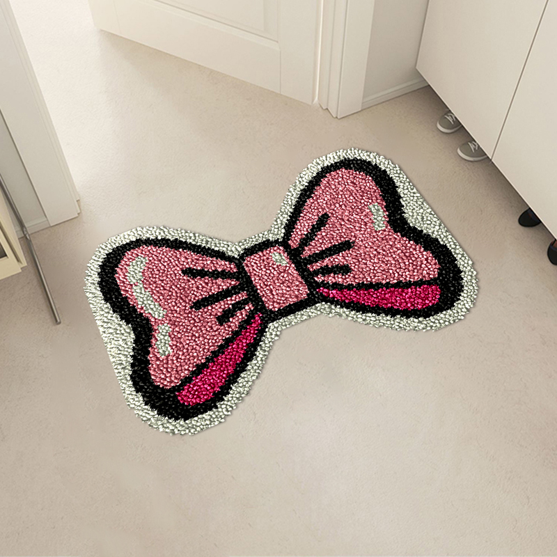 Bow - Rug Latch Hook Kits for Beginners