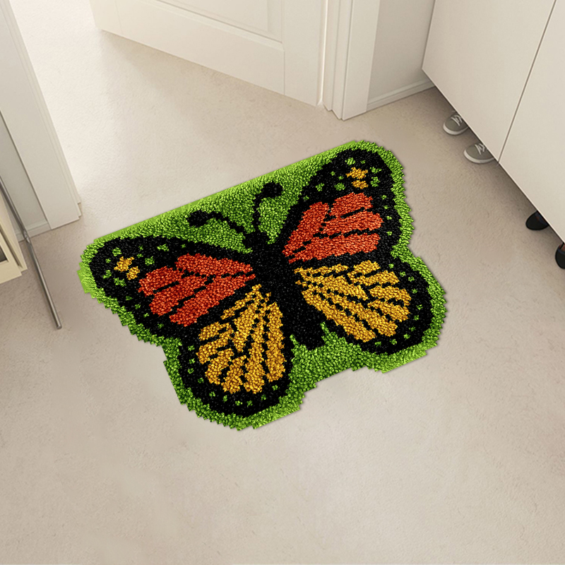 Butterfly - Rug Latch Hook Kits for Beginners
