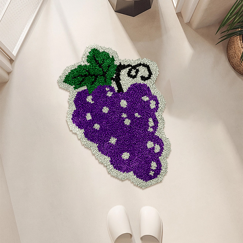Grapes - Rug Latch Hook Kits for Beginners