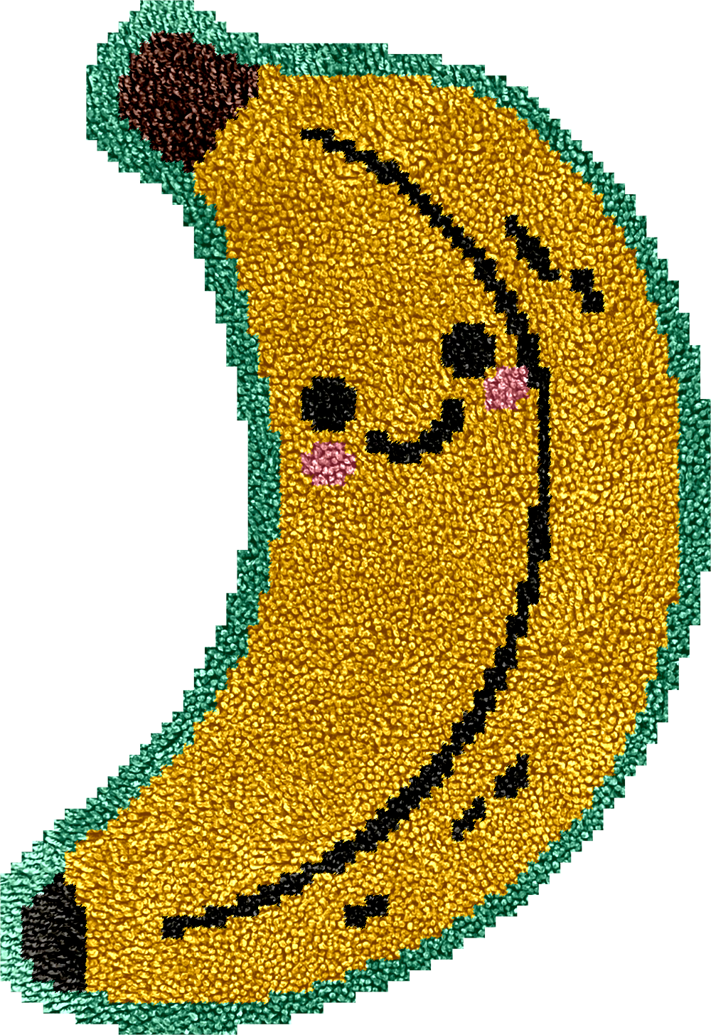 Banana - Rug Latch Hook Kits for Beginners