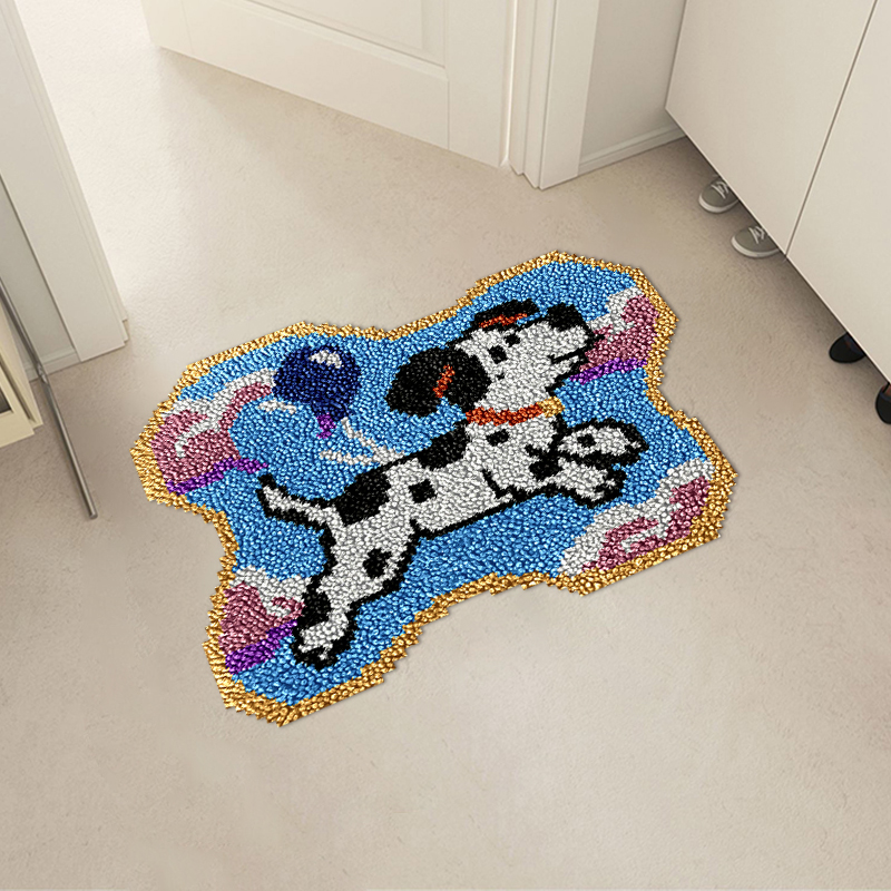 Spotted Dog - Rug Latch Hook Kits for Beginners