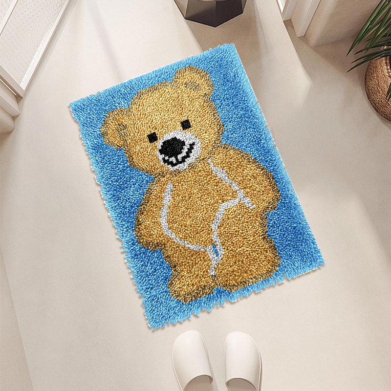 Lovely Bear - Rug Latch Hook Kits for Beginners
