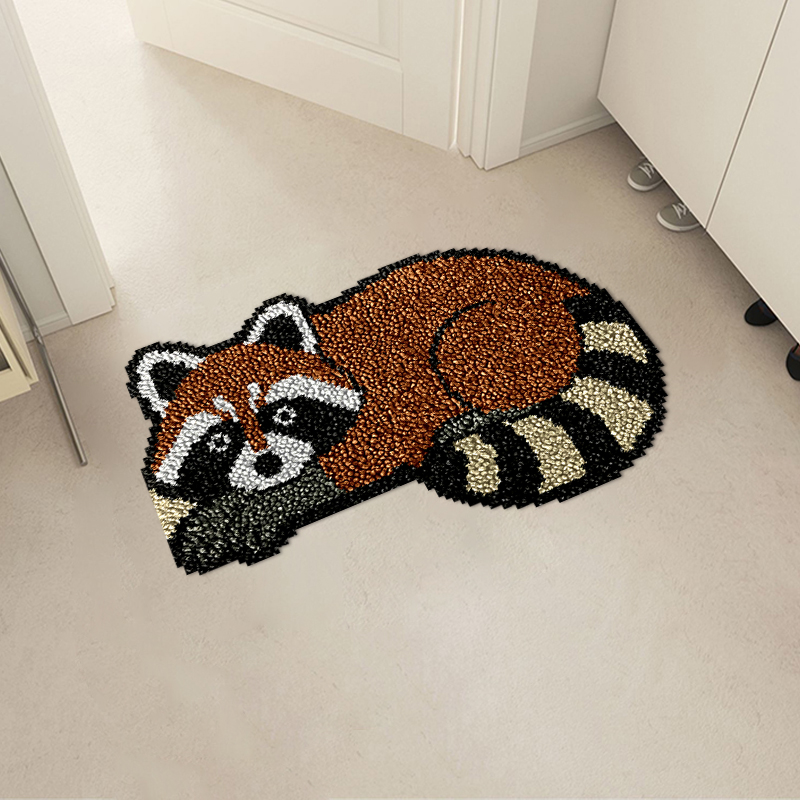 Mischievous Fox - Rug Latch Hook Kits for Beginners