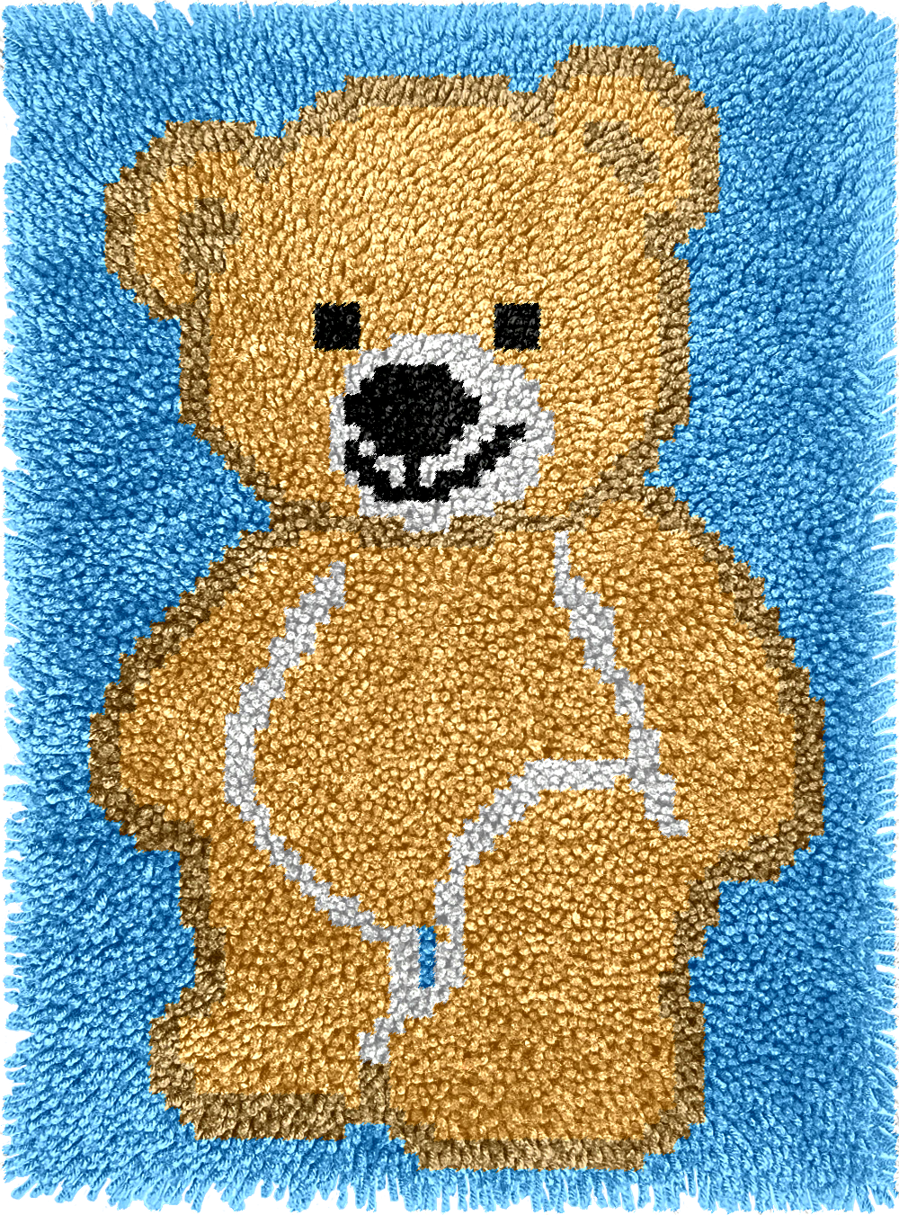 Lovely Bear - Rug Latch Hook Kits for Beginners