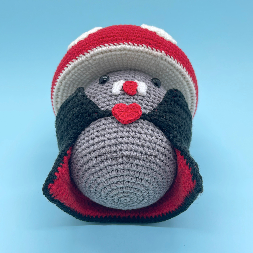 Large Vampire Mushroom - Crochet Kit - LOLCrochet