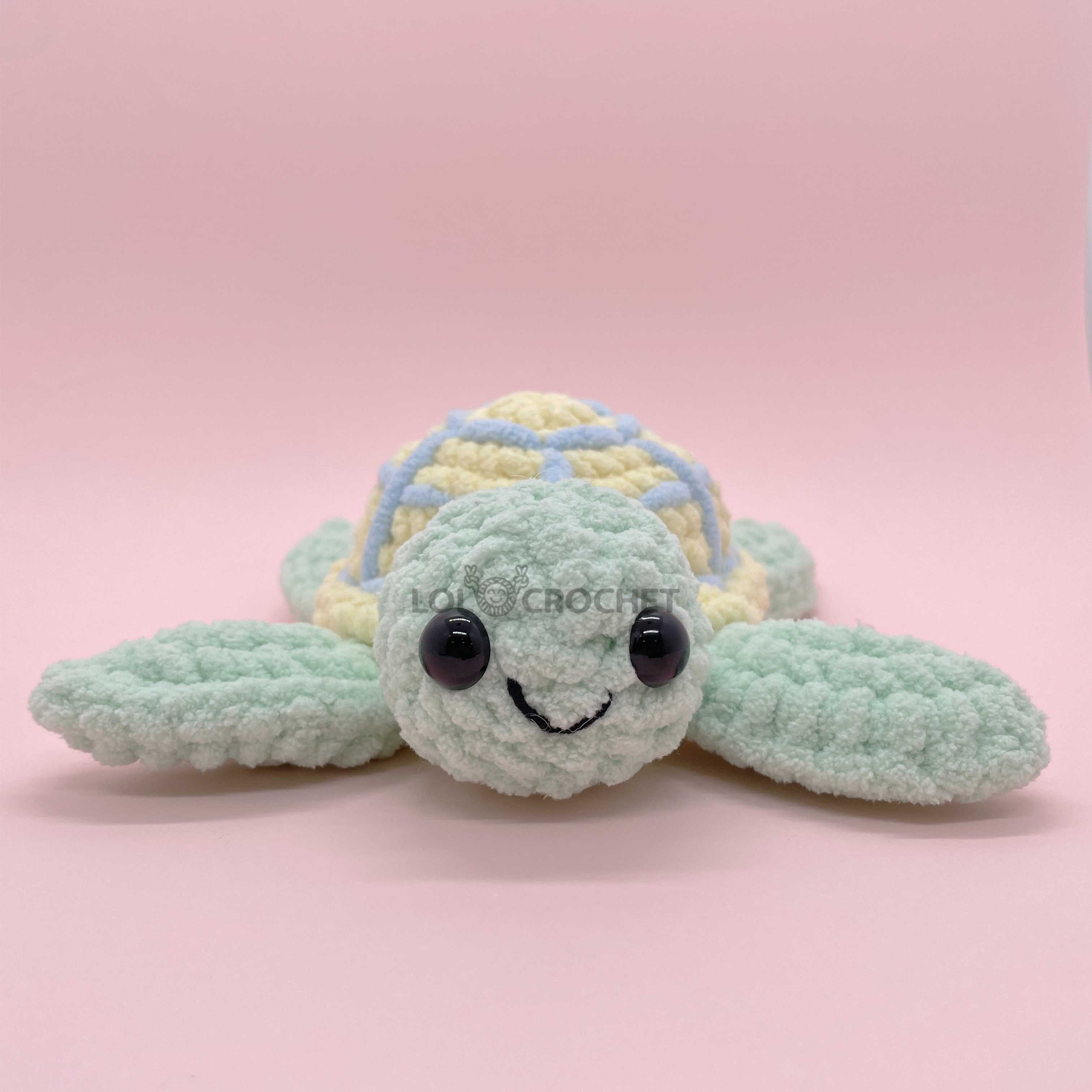 Big Turtle - Crochet Kit - LOLCrochet