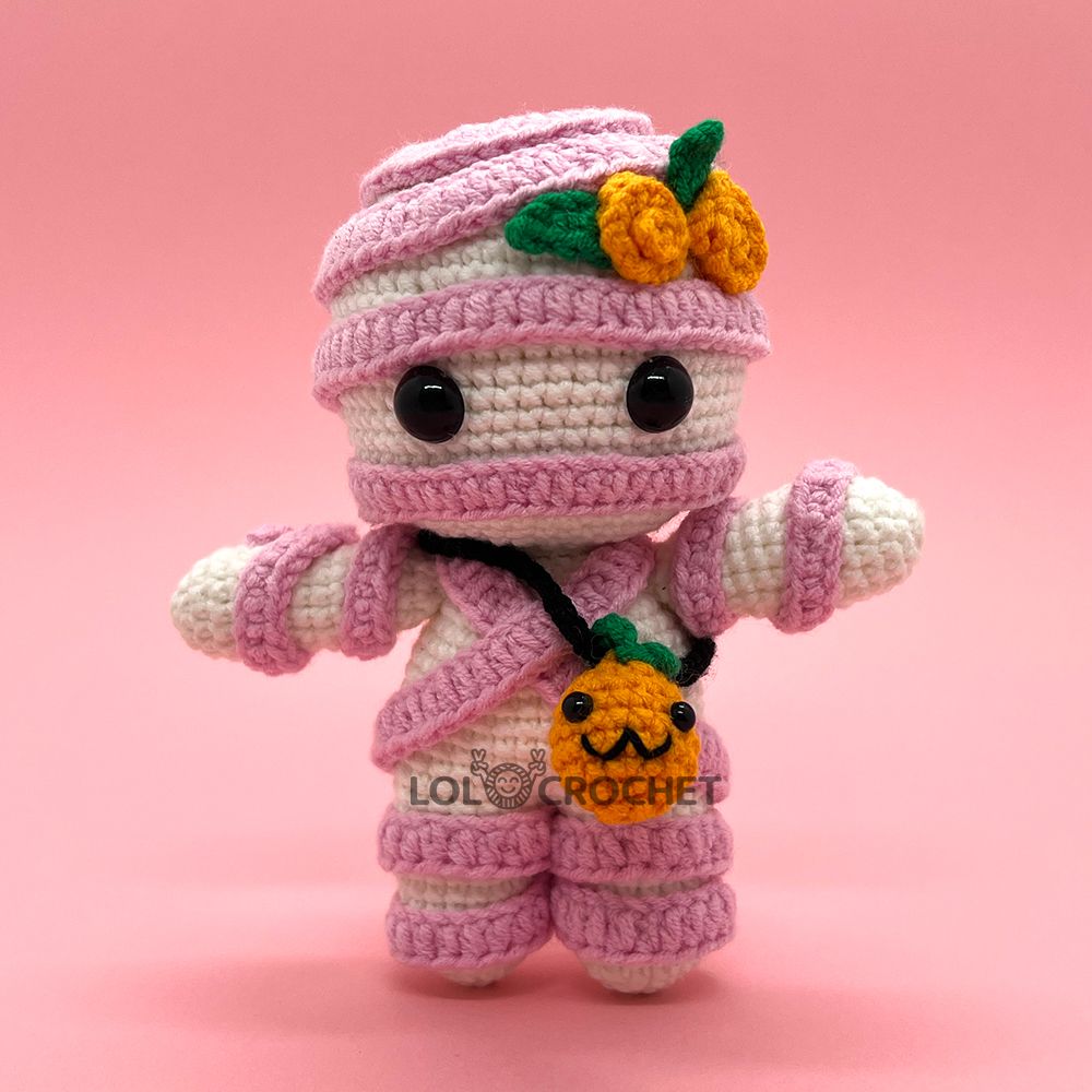 Halloween Mummy  - Crochet Kit - LOLCrochet
