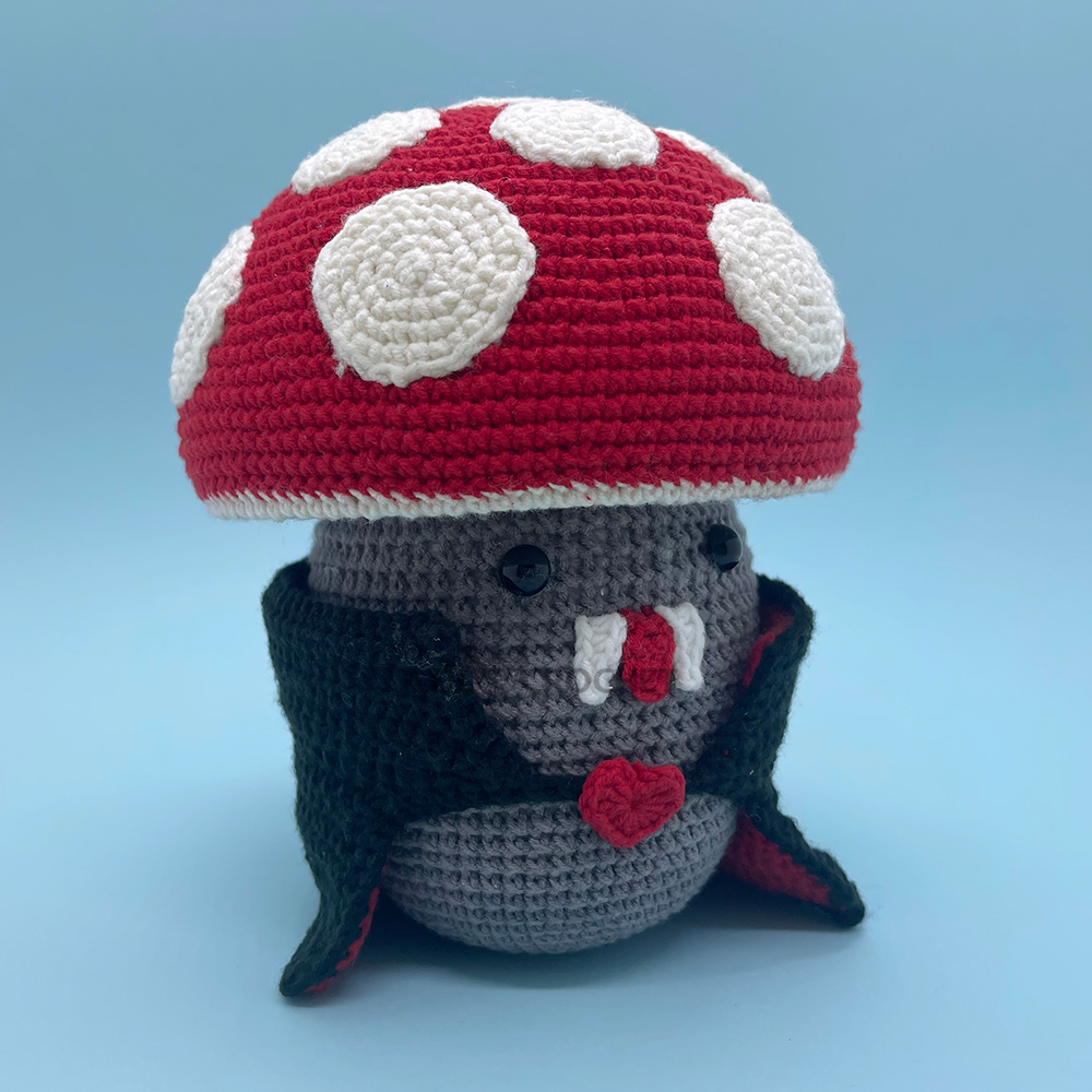 Large Vampire Mushroom - Crochet Kit - LOLCrochet